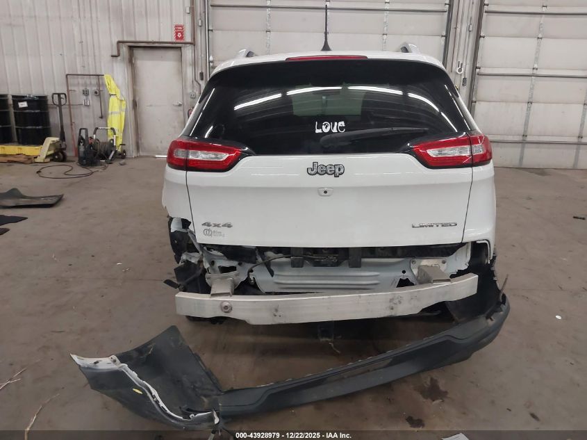 2018 Jeep Cherokee Limited 4X4 VIN: 1C4PJMDB7JD521287 Lot: 43928979