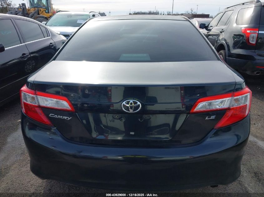 2014 Toyota Camry Le VIN: 4T4BF1FK7ER365752 Lot: 43929008