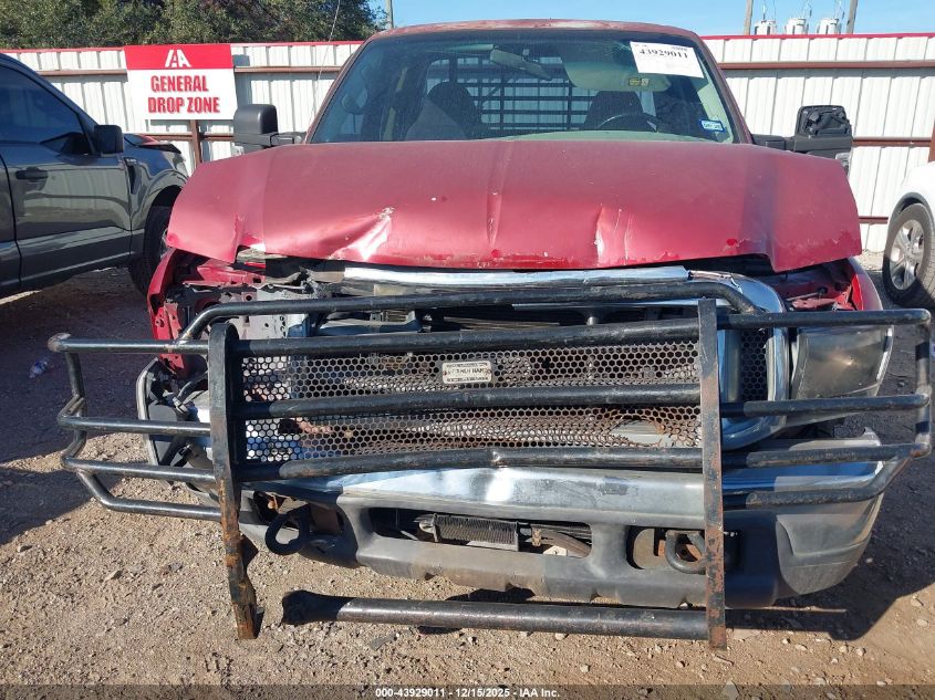 2001 Ford F-250 Lariat/Xl/Xlt VIN: 1FTNX20F61EA47779 Lot: 43929011