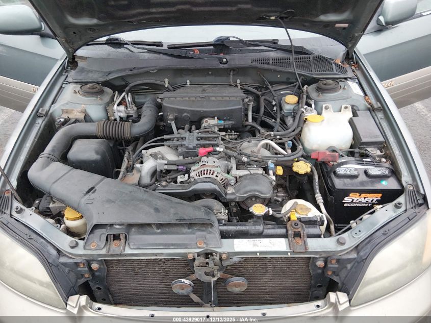 2001 Subaru Outback Limited VIN: 4S3BH686617657312 Lot: 43929017