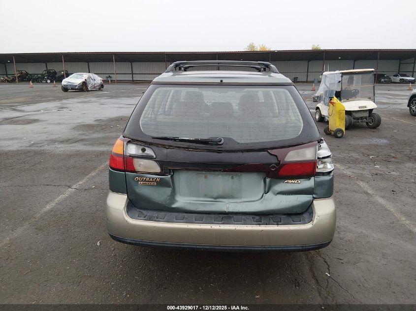 2001 Subaru Outback Limited VIN: 4S3BH686617657312 Lot: 43929017