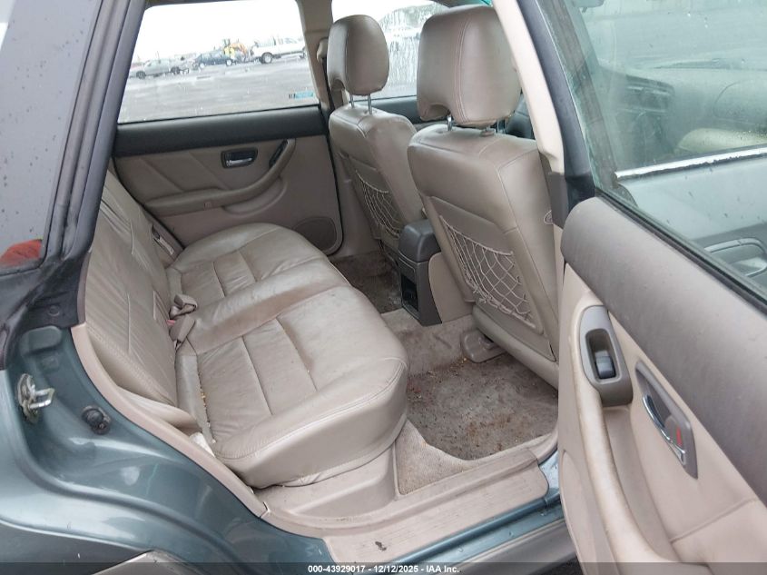 2001 Subaru Outback Limited VIN: 4S3BH686617657312 Lot: 43929017