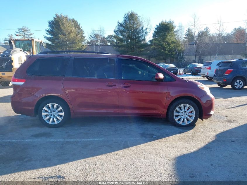 2014 Toyota Sienna Le 7 Passenger VIN: 5TDJK3DCXES083624 Lot: 43929019