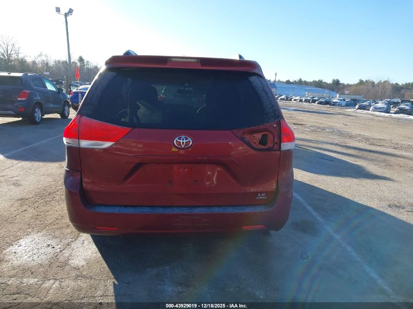 2014 Toyota Sienna Le 7 Passenger VIN: 5TDJK3DCXES083624 Lot: 43929019