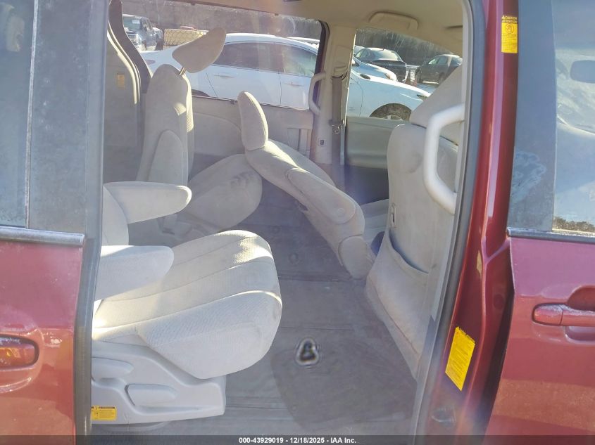 2014 Toyota Sienna Le 7 Passenger VIN: 5TDJK3DCXES083624 Lot: 43929019