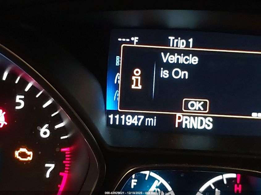 2018 Ford Escape Se VIN: 1FMCU9GD5JUA53636 Lot: 43929021