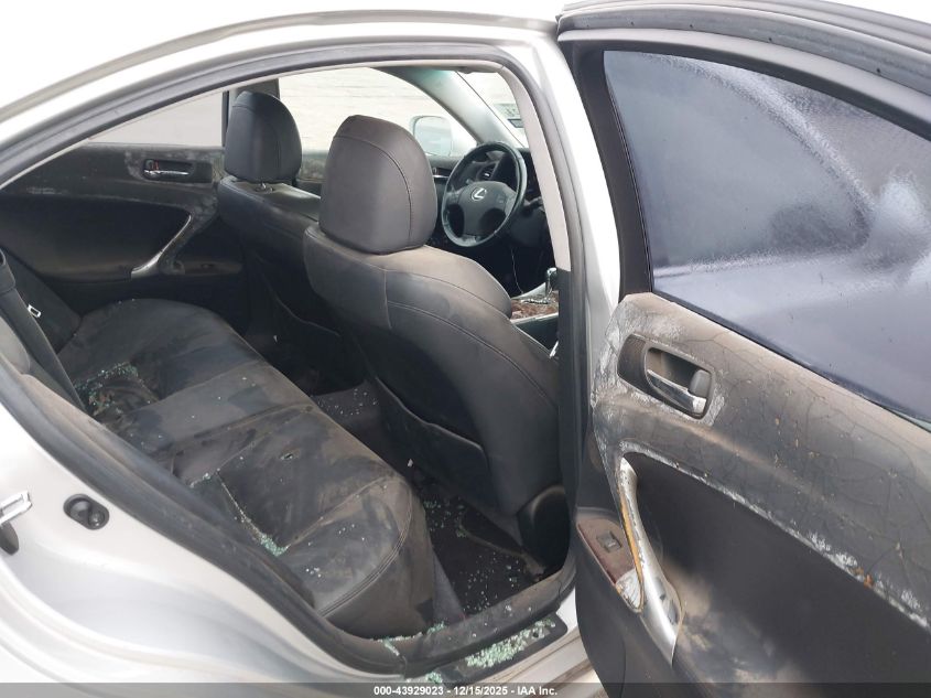 2007 Lexus Is 250 VIN: JTHBK262672046680 Lot: 43929023