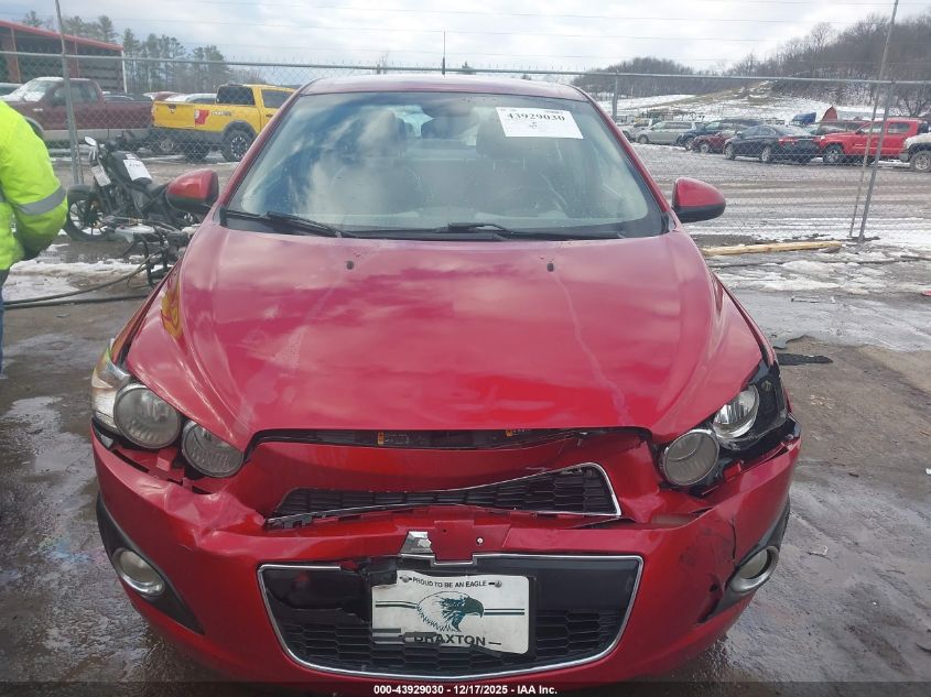 2012 Chevrolet Sonic 2Lz VIN: 1G1JE5SH6C4225907 Lot: 43929030