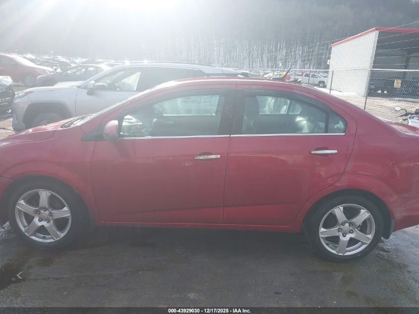 2012 Chevrolet Sonic 2Lz VIN: 1G1JE5SH6C4225907 Lot: 43929030