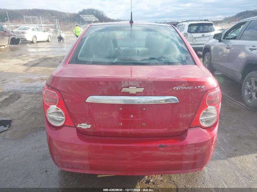 2012 Chevrolet Sonic 2Lz VIN: 1G1JE5SH6C4225907 Lot: 43929030