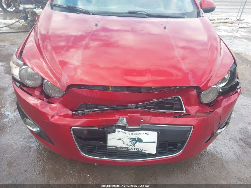 2012 Chevrolet Sonic 2Lz VIN: 1G1JE5SH6C4225907 Lot: 43929030