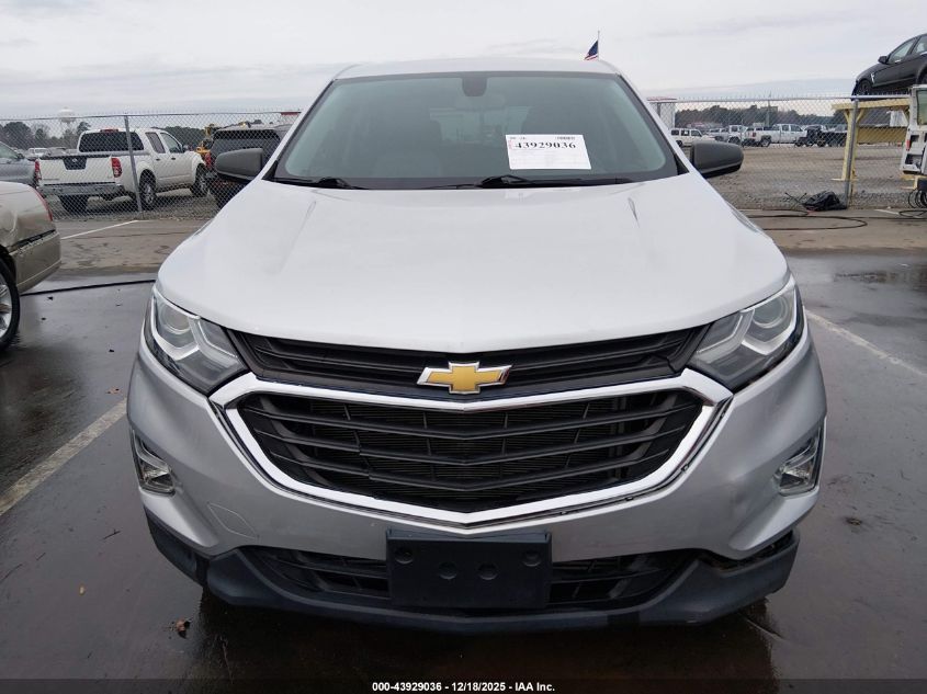 2018 Chevrolet Equinox Ls VIN: 3GNAXHEV6JS534088 Lot: 43929036