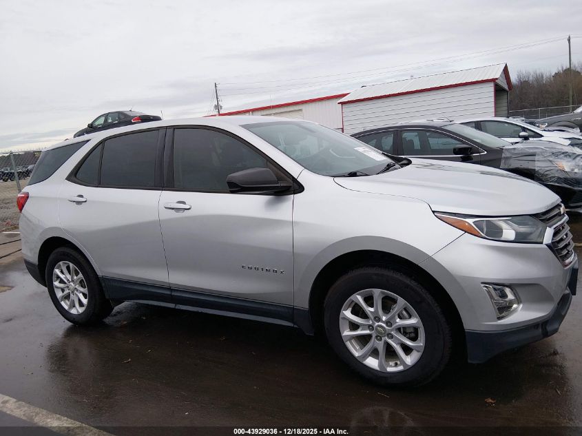 2018 Chevrolet Equinox Ls VIN: 3GNAXHEV6JS534088 Lot: 43929036