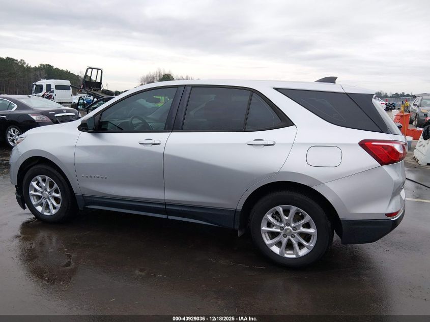2018 Chevrolet Equinox Ls VIN: 3GNAXHEV6JS534088 Lot: 43929036