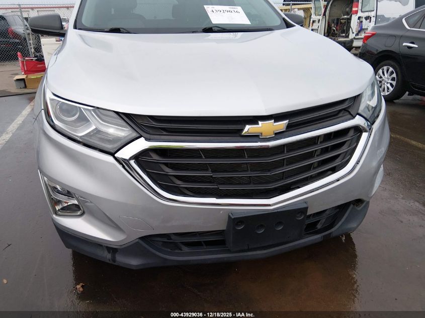 2018 Chevrolet Equinox Ls VIN: 3GNAXHEV6JS534088 Lot: 43929036