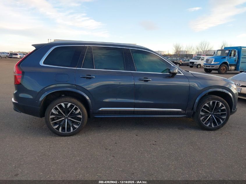 2026 Volvo Xc90 Plug-In Hybrid T8 Ultra 7-Seater VIN: YV4H60PF9T1431489 Lot: 43929042
