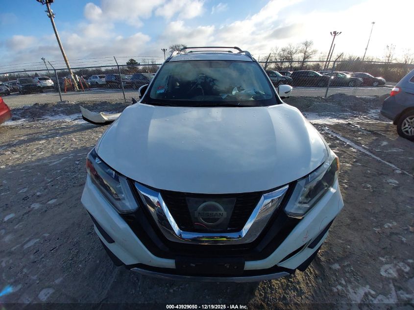 2017 Nissan Rogue Sv VIN: JN8AT2MV4HW268639 Lot: 43929050