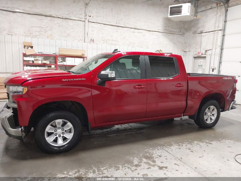 2021 Chevrolet Silverado 1500 4Wd Short Bed Lt VIN: 3GCUYDED2MG377315 Lot: 43929060