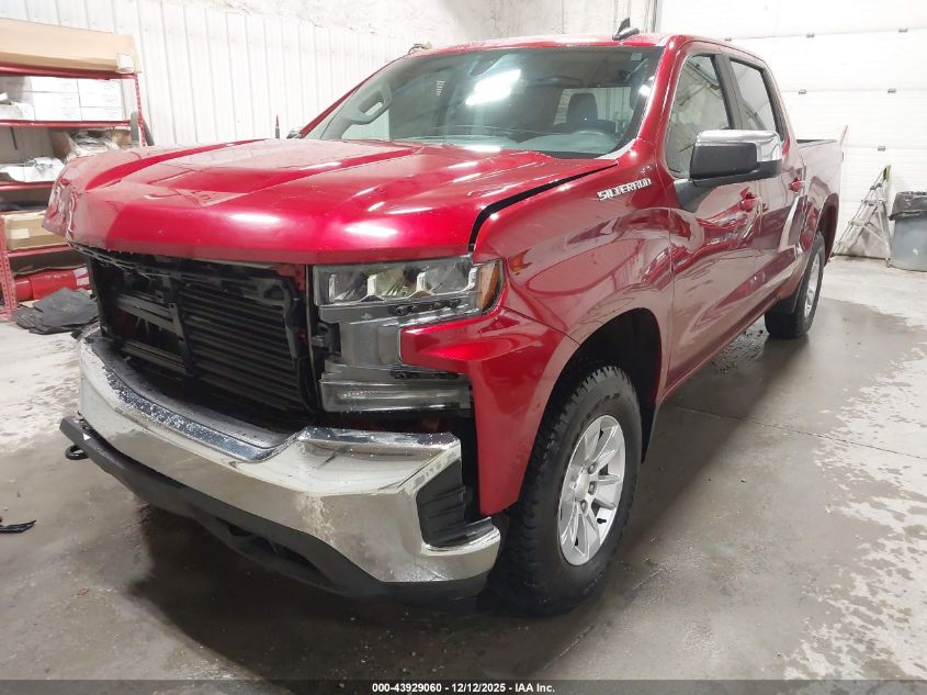 2021 Chevrolet Silverado 1500 4Wd Short Bed Lt VIN: 3GCUYDED2MG377315 Lot: 43929060