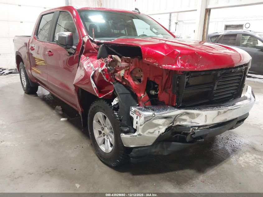 2021 Chevrolet Silverado 1500 4Wd Short Bed Lt VIN: 3GCUYDED2MG377315 Lot: 43929060