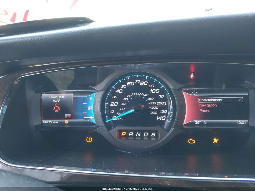 2019 Ford Taurus Limited VIN: 1FAHP2F82KG114427 Lot: 43929069