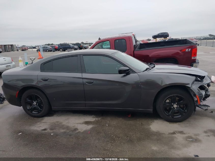 2023 Dodge Charger Sxt VIN: 2C3CDXBG4PH656586 Lot: 43929073