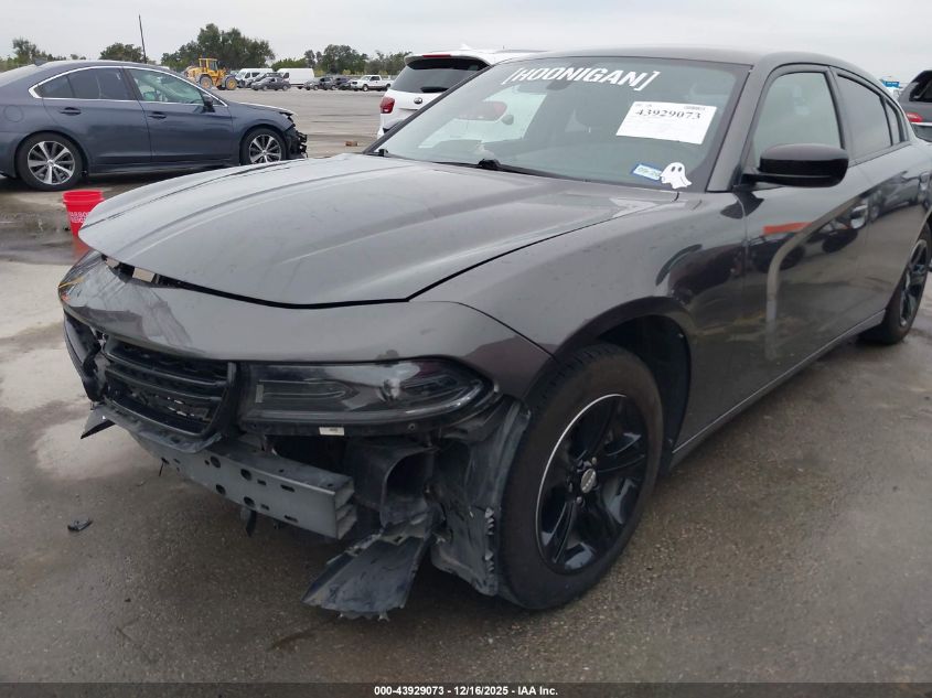 2023 Dodge Charger Sxt VIN: 2C3CDXBG4PH656586 Lot: 43929073