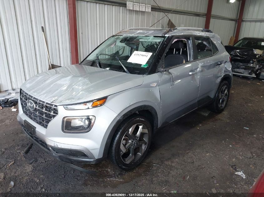 2021 Hyundai Venue Sel VIN: KMHRC8A37MU108616 Lot: 43929091