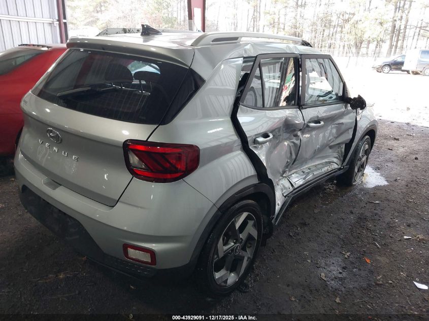 2021 Hyundai Venue Sel VIN: KMHRC8A37MU108616 Lot: 43929091