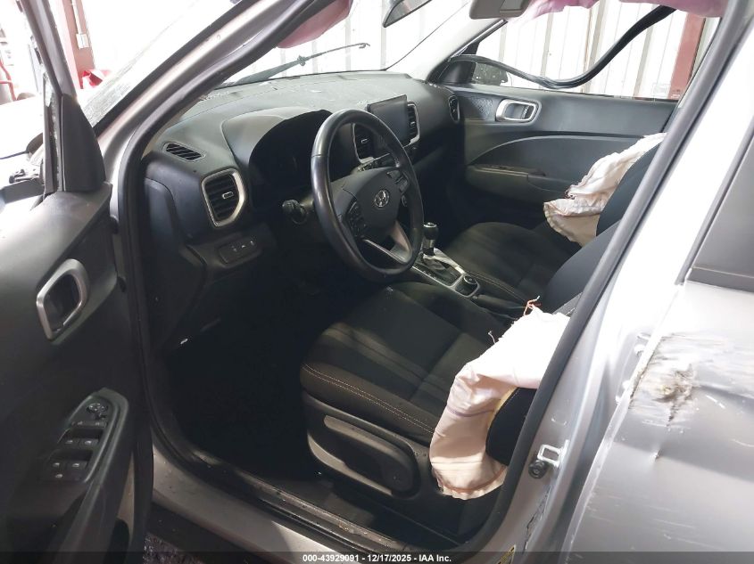 2021 Hyundai Venue Sel VIN: KMHRC8A37MU108616 Lot: 43929091