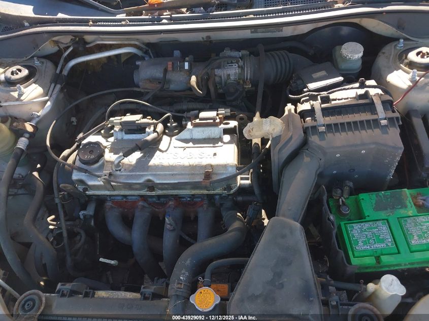 2002 Mitsubishi Lancer Es VIN: JA3AJ26E62U072699 Lot: 43929092