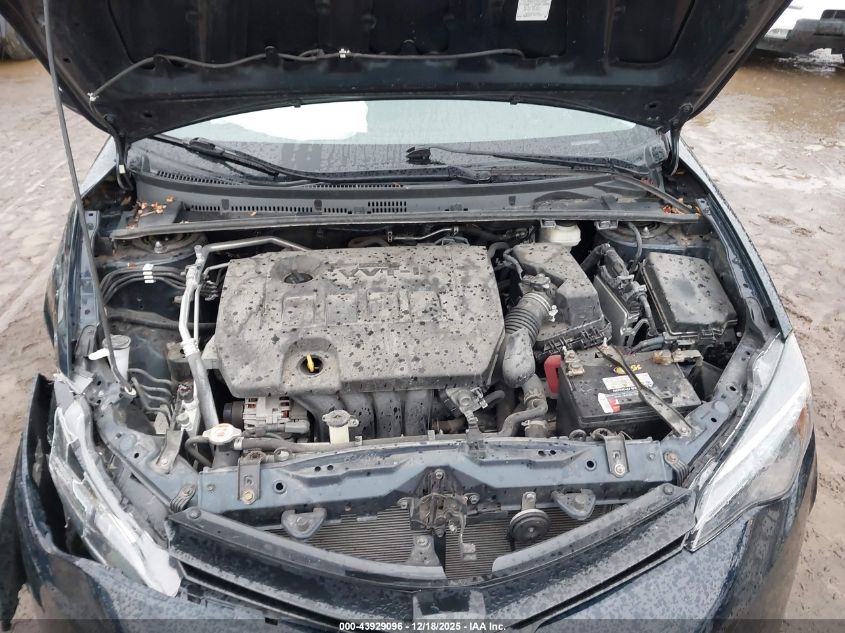 2018 Toyota Corolla Le VIN: 2T1BURHE2JC982820 Lot: 43929096