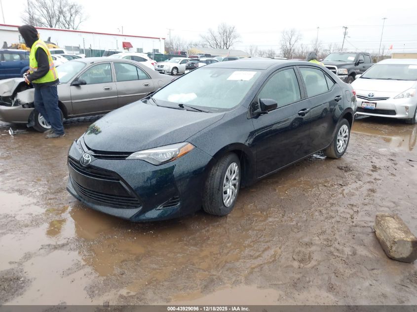 2018 Toyota Corolla Le VIN: 2T1BURHE2JC982820 Lot: 43929096