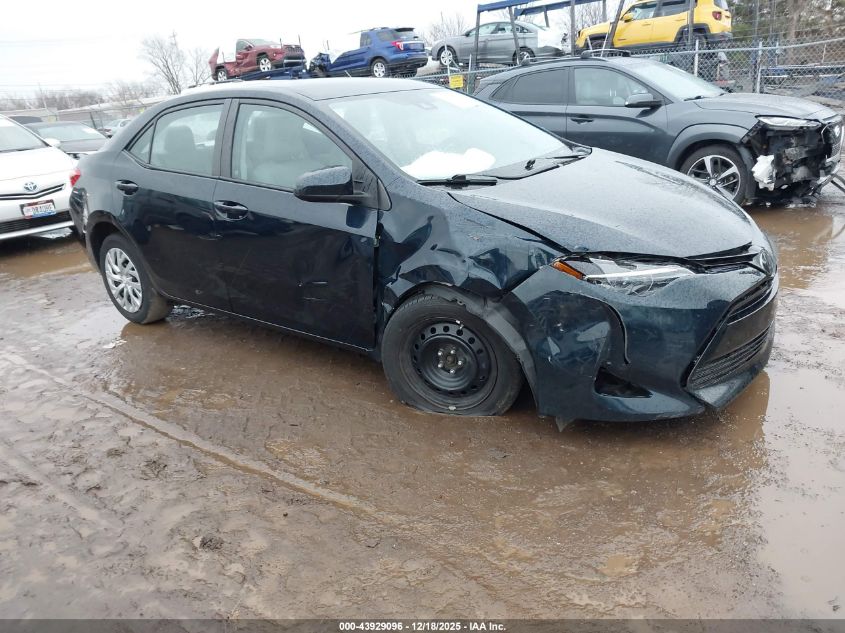 2018 Toyota Corolla Le VIN: 2T1BURHE2JC982820 Lot: 43929096