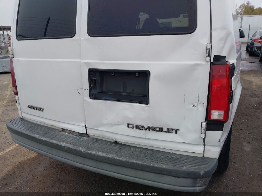 2002 Chevrolet Astro VIN: 1GCDM19X72B150593 Lot: 43929098