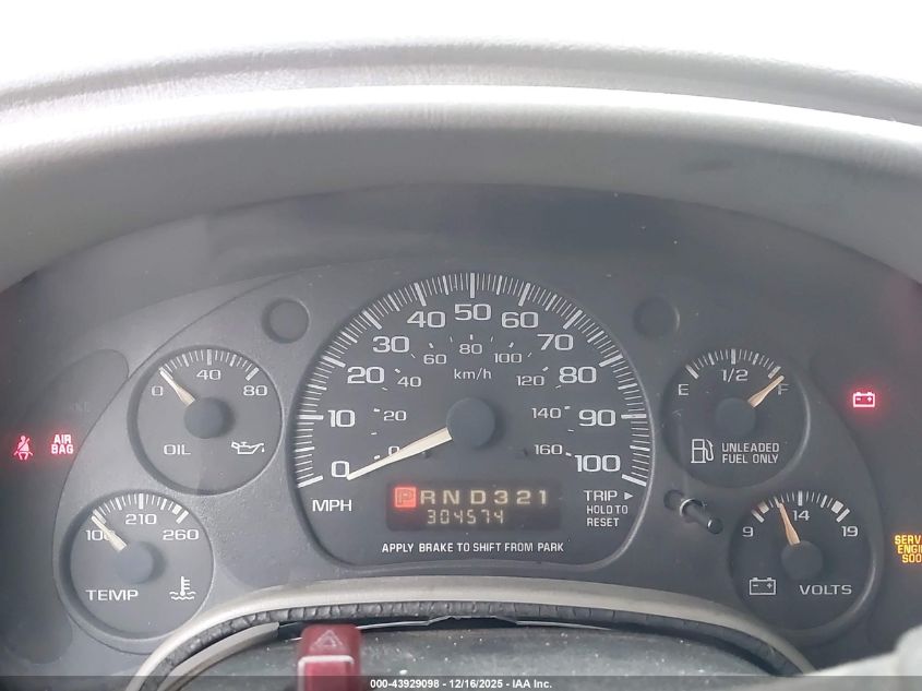 2002 Chevrolet Astro VIN: 1GCDM19X72B150593 Lot: 43929098