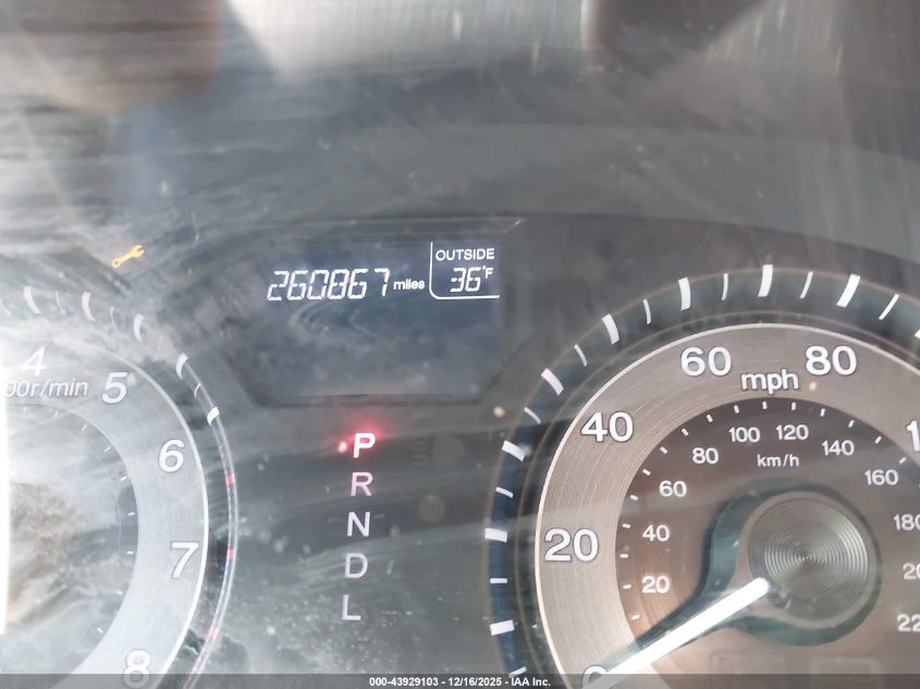 2012 Honda Odyssey Ex-L VIN: 5FNRL5H60CB039777 Lot: 43929103