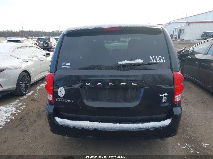 2017 Dodge Grand Caravan Se Plus VIN: 2C4RDGBG1HR564272 Lot: 43929123