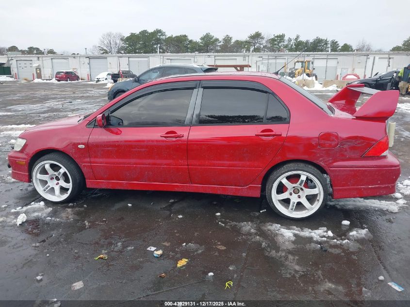 2003 Mitsubishi Lancer Oz Rally VIN: JA3AJ86E43U012571 Lot: 43929131