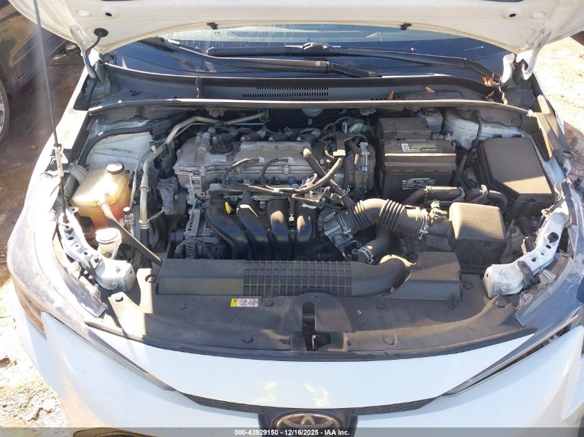 2021 Toyota Corolla Le VIN: JTDEPMAE1MJ136754 Lot: 43929150