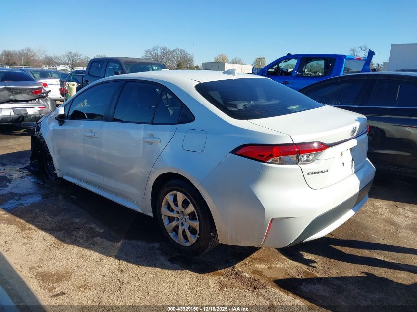 2021 Toyota Corolla Le VIN: JTDEPMAE1MJ136754 Lot: 43929150