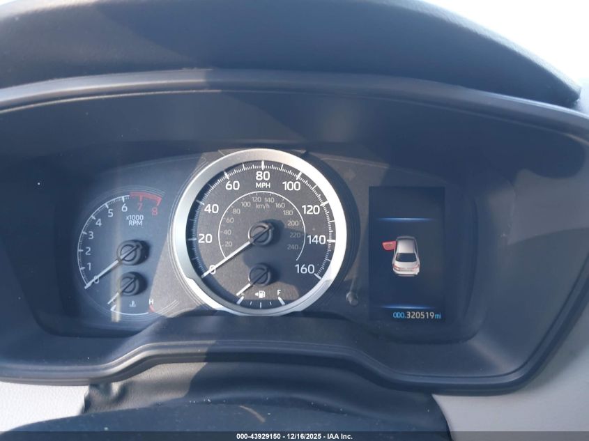 2021 Toyota Corolla Le VIN: JTDEPMAE1MJ136754 Lot: 43929150