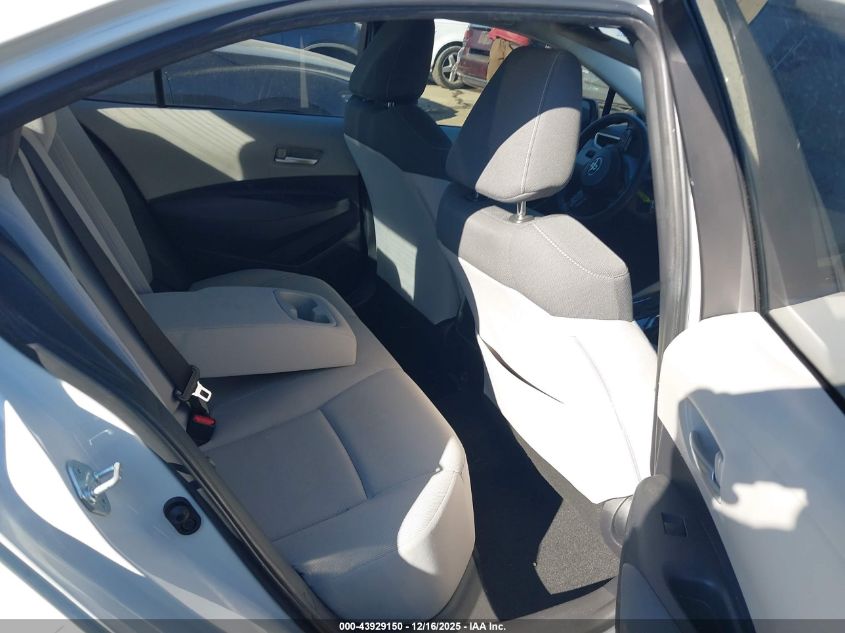 2021 Toyota Corolla Le VIN: JTDEPMAE1MJ136754 Lot: 43929150