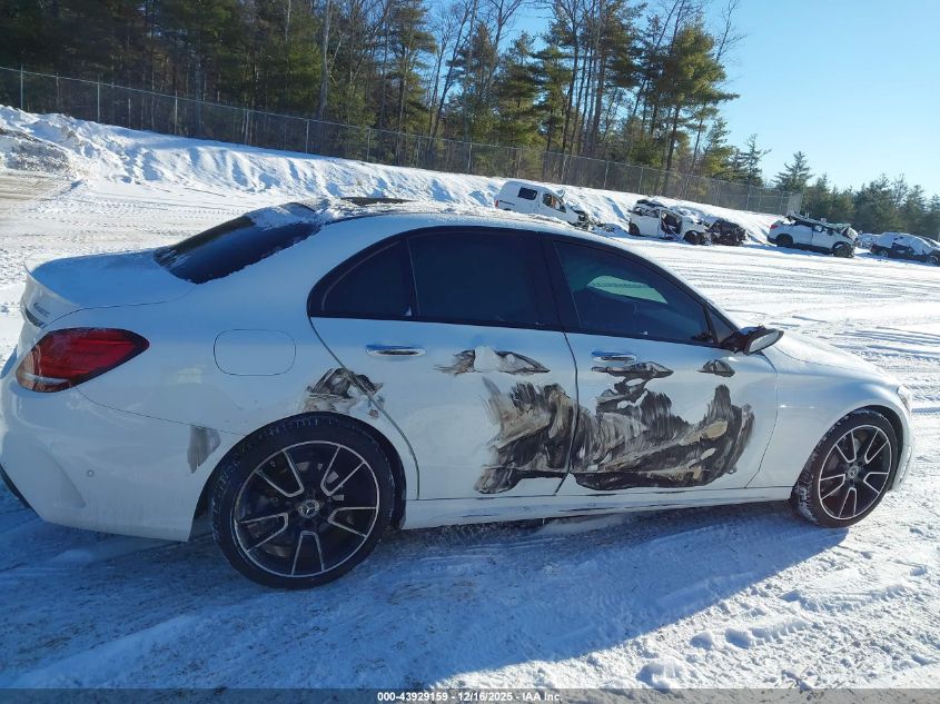 2020 Mercedes-Benz C 300 4Matic VIN: W1KWF8EB5LR598156 Lot: 43929159