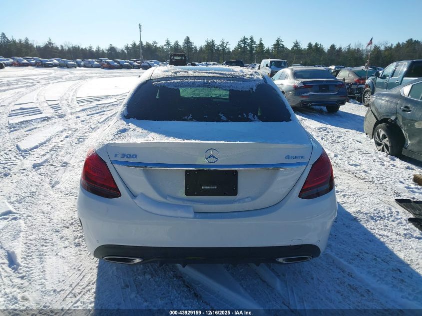 2020 Mercedes-Benz C 300 4Matic VIN: W1KWF8EB5LR598156 Lot: 43929159