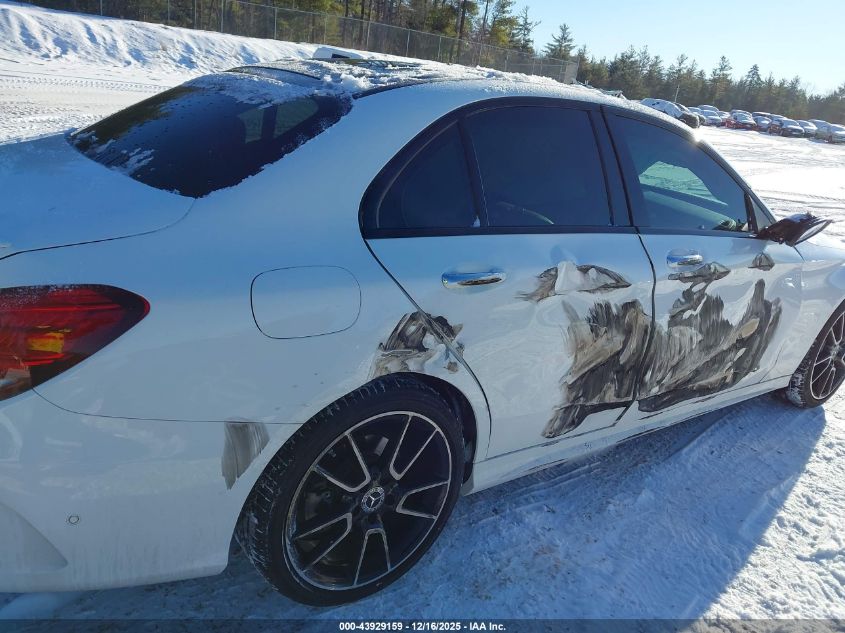2020 Mercedes-Benz C 300 4Matic VIN: W1KWF8EB5LR598156 Lot: 43929159