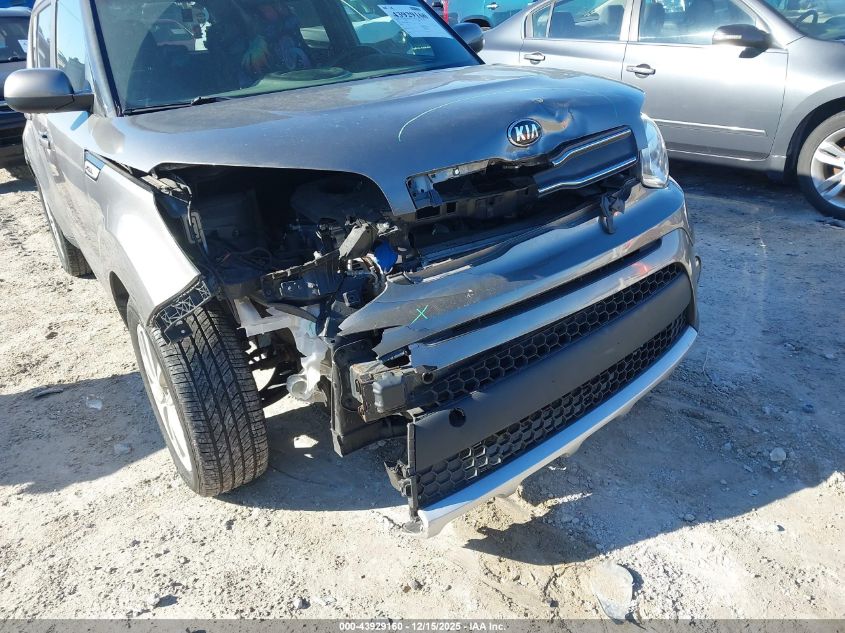 2017 Kia Soul + VIN: KNDJP3A54H7411724 Lot: 43929160