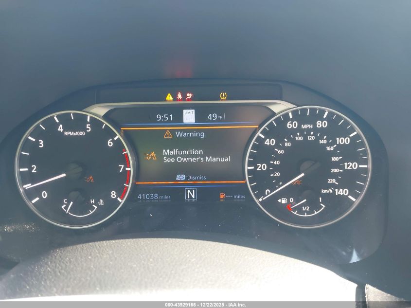 2023 Nissan Altima Sv Fwd VIN: 1N4BL4DV7PN325552 Lot: 43929166