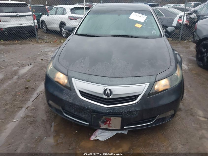 2012 Acura Tl 3.5 VIN: 19UUA8F21CA020358 Lot: 43929170