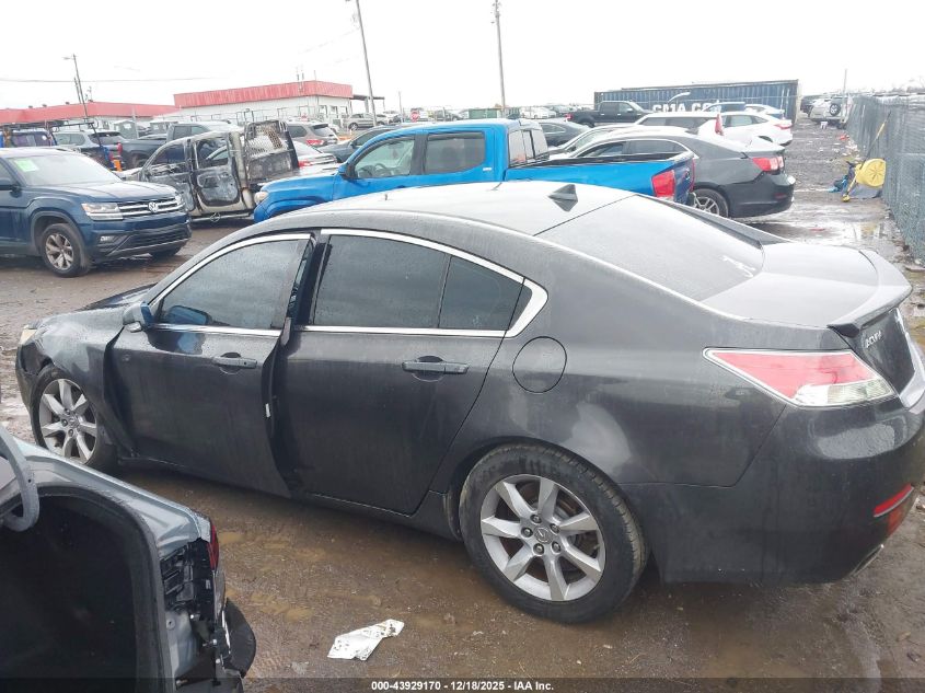2012 Acura Tl 3.5 VIN: 19UUA8F21CA020358 Lot: 43929170